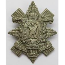 Glasgow Highlanders Highland Light Infantry Cap Badge - King's Crown