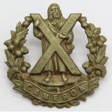 Queen's Own Cameron Highlanders Cap Badge