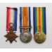 WW1 1914-15 Star Medal Trio & Memorial Plaque with Original Boxes & Docs - Sjt. F.R. Cox, 20th (3rd Public Schools) Bn. Royal Fusiliers - K.I.A.