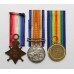 WW1 1914-15 Star Medal Trio & Memorial Plaque with Original Boxes & Docs - Sjt. F.R. Cox, 20th (3rd Public Schools) Bn. Royal Fusiliers - K.I.A.