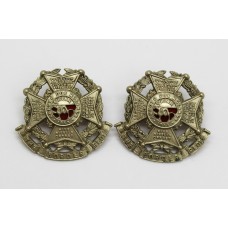 Pair of Border Regiment Collar Badges
