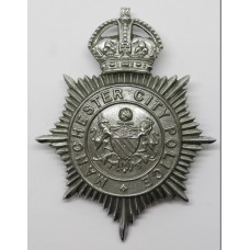 Manchester City Police Helmet Plate - King's Crown