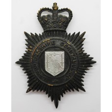 Cambridgeshire Constabulary Night Helmet Plate - Queen's Crown