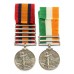 Queen's South Africa Medal (Clasps - Cape Colony, Orange Free State, Johannesburg, Diamond Hill, Belfast) and King's South Africa Medal (Clasps - South Africa 1901, South Africa 1902) - Pte. W.A. Westerman, Grenadier Guards