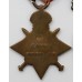 WW1 1914-15 Star Medal Trio - Sjt. E. Oates, East Africa Medical Service