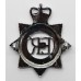 Northumbria Police Senior Officer's Enamelled Cap Badge - Queen's Crown