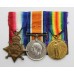 WW1 1914-15 Star, British War & Victory Medal Trio - Pte. A. Rothwell, 8th Bn. (Leeds Rifles) West Yorkshire Regiment - Died of Wounds (Age 17)