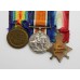 WW1 1914-15 Star, British War & Victory Medal Trio - Pte. A. Rothwell, 8th Bn. (Leeds Rifles) West Yorkshire Regiment - Died of Wounds (Age 17)
