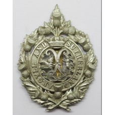 Argyll & Sutherland Highlanders Fretted Out Pagri Badge