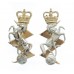 Pair of Royal Electrical & Mechanical Engineers (R.E.M.E.) Anodised (Staybrite) Collar Badges