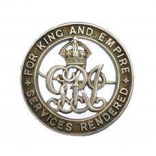 WW1 Silver War Badge (No. 160553) - A/ C.Sgt. A.J. Grant, Notts & Derby Regiment (Sherwood Foresters) (Only Entitlement)