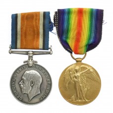 WW1 British War & Victory Medal Pair - Pte. G. Swift, Notts & Derby Regiment (Sherwood Foresters)