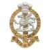 Queen's Royal Regiment Anodised (Staybrite) Cap Badge