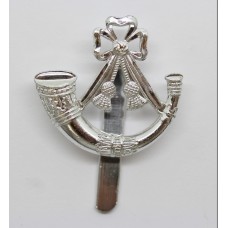 Light Infantry Anodised (Staybrite) Cap Badge