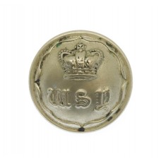 Victorian West Somerset Yeomanry White Metal Button (20mm)