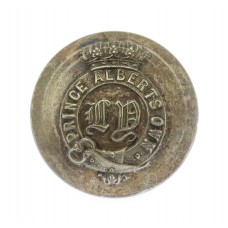 Leicestershire Yeomanry (Prince Albert's Own) Officer's Silvered Button (26mm)