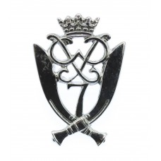 7th Gurkha Rifles Chrome Cap Badge