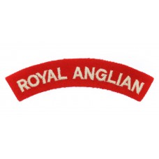 Royal Anglian Regiment (ROYAL ANGLIAN) Cloth Shoulder Title