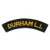 Durham Light Infantry (DURHAM L.I.) Cloth Shoulder Title