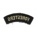 Notts & Derby Regiment (FORESTERS) Cloth Shoulder Title