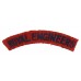 Royal Engineers (ROYAL ENGINEERS) Cloth Shoulder Title