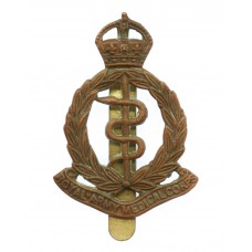 Royal Army Medical Corps (R.A.M.C.) Cap Badge - King's Crown