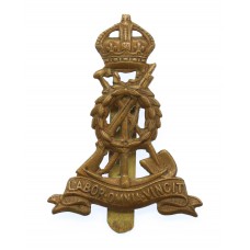 Pioneer Corps Cap Badge - King's Crown