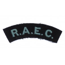 Royal Army Educational Corps (R.A.E.C.) Cloth Shoulder Title