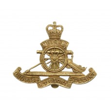 Royal Artillery Beret Badge - Queen's Crown