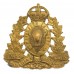 Royal Canadian Mounted Police (R.C.M.P.) Cap Badge - King's Crown