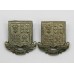 Pair of 13th County of London Bn (Kensington) London Regiment Collar Badges