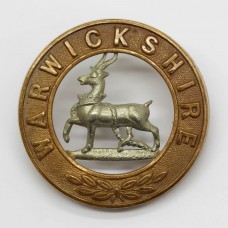 Royal Warwickshire Regiment Bi-metal Helmet Plate Centre