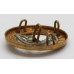 Royal Warwickshire Regiment Bi-metal Helmet Plate Centre