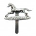Prince of Wales Own Regiment of Yorkshire Anodised (Staybrite) Cap Badge