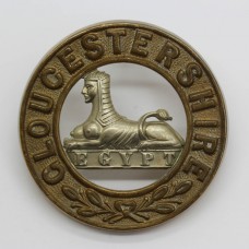 Gloucestershire Regiment Bi-metal Helmet Plate Centre