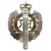 Royal Engineers Anodised (Staybrite) Cap Badge - Queen's Crown
