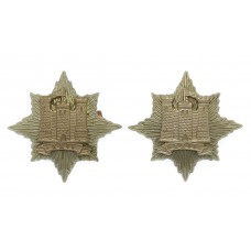 Pair of 22nd Dragoons Collar Badges