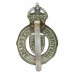 Huntingdon County Police (Huntingdonshire County Constabulary) Cap Badge - King's Crown
