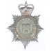 Grimsby Borough Police Helmet Plate - Queen's Crown