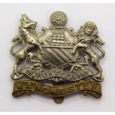 Manchester Regiment Coat of Arms Cap Badge