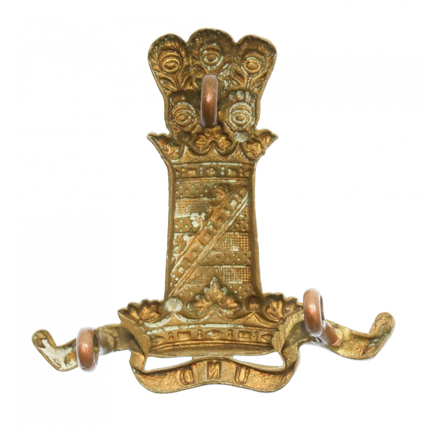 Victorian/Edwardian 11th Hussars (Prince Albert's Own) Cap Badge