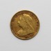 1900 Victoria 22ct Gold Half Sovereign Coin