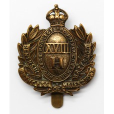 18th Hussars (Princess of Wales's Own) Cap Badge (c. 1905 - 1910)
