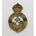 Notts Sherwood Rangers Yeomanry Cap Badge - King's Crown