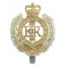 Royal Engineers Anodised (Staybrite) Cap Badge - Queen's Crown