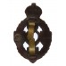 Royal Electrical & Mechanical Engineers (R.E.M.E.) WW2 Plastic Economy Cap Badge