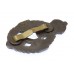 Royal Electrical & Mechanical Engineers (R.E.M.E.) WW2 Plastic Economy Cap Badge