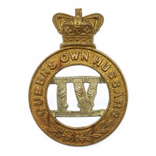 Victorian 4th Queen's Own Hussars Cap Badge