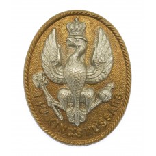 Victorian 14th King's Hussars Cap Badge