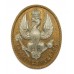 Victorian 14th King's Hussars Cap Badge